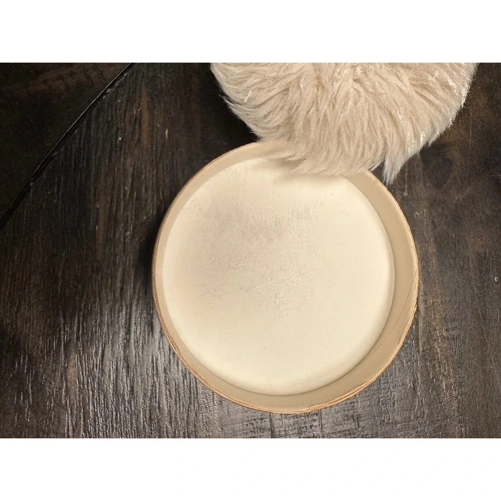 Nuance Dusting Powder Container Vintage Marbled MCM Style Collectible‎